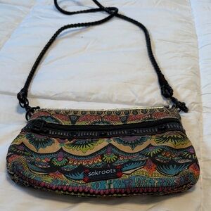 Sakroots Colorful Patterned Crossbody Bag